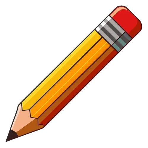 Pencil writing